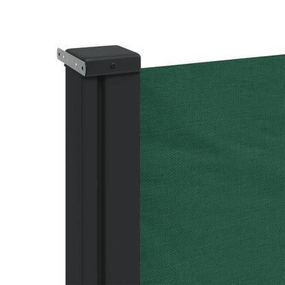 Retractable Side Awning Dark Green 160x300 cm