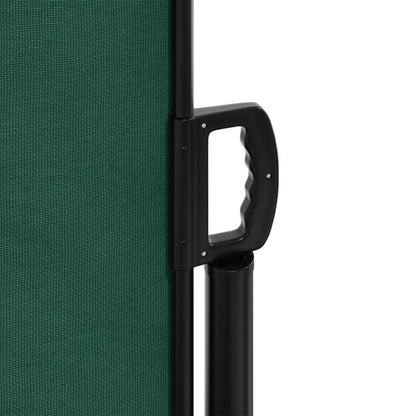 Retractable Side Awning Dark Green 160x300 cm