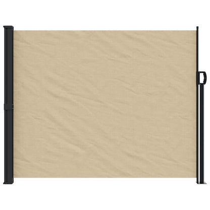 Retractable Side Awning Beige 170x300 cm