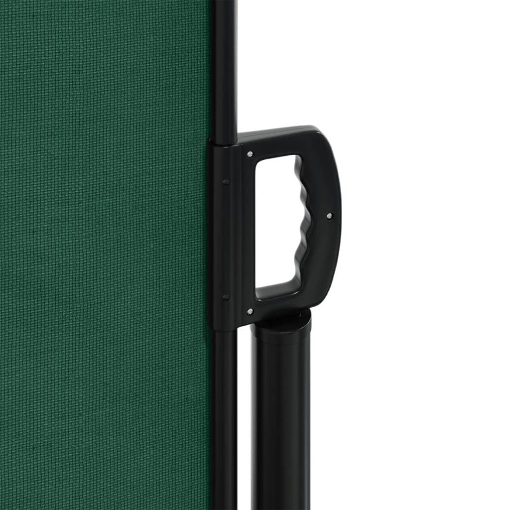 Retractable Side Awning Dark Green 170x300 cm