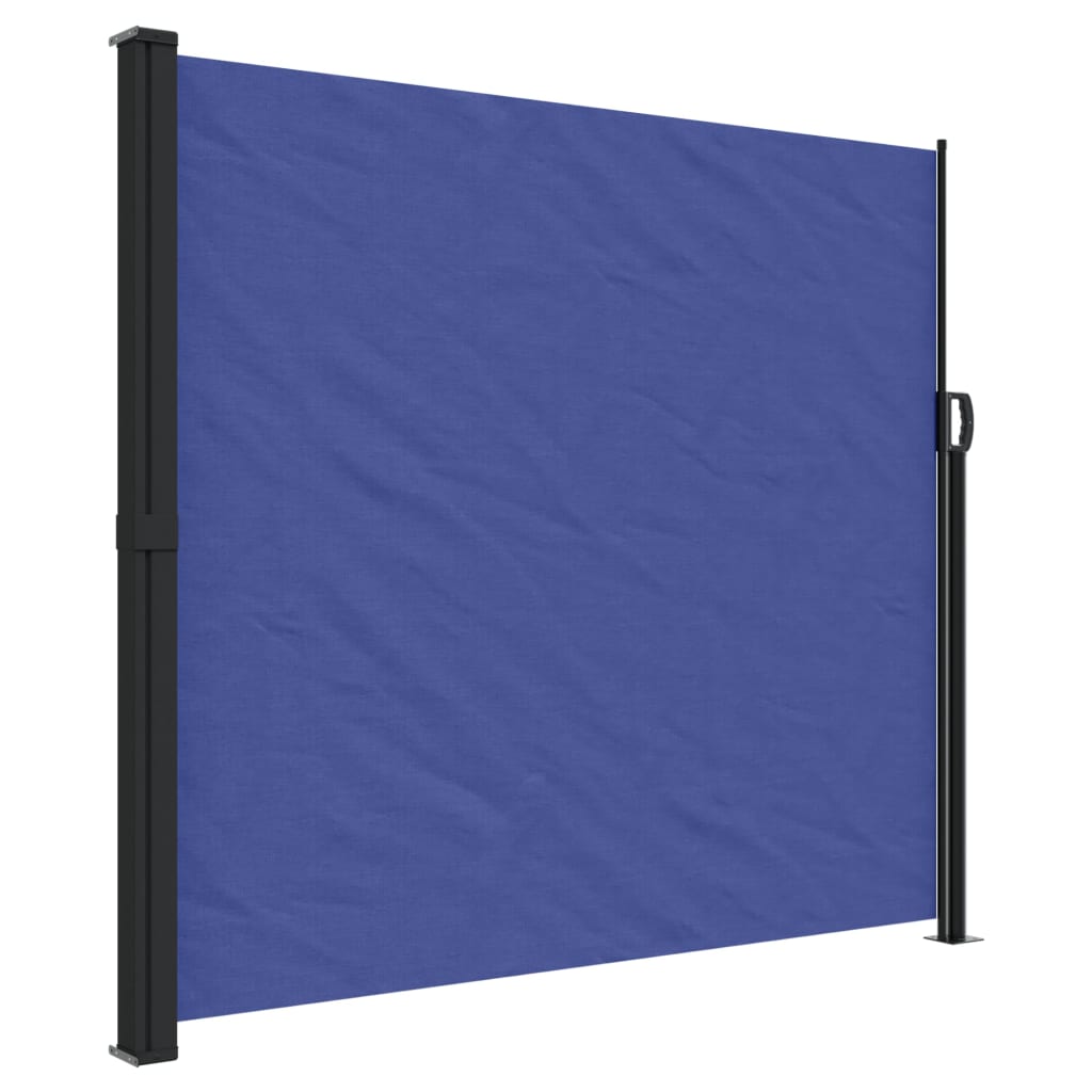 Retractable Side Awning Blue 180x300 cm