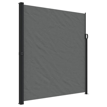 Retractable Side Awning Anthracite 220x300 cm