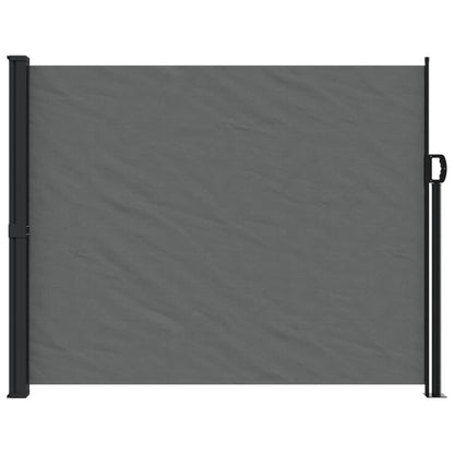 Retractable Side Awning Anthracite 160x500 cm