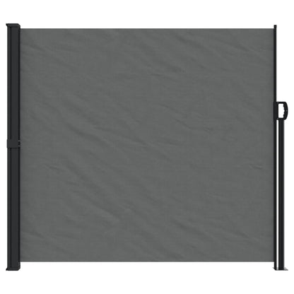 Retractable Side Awning Anthracite 180x500 cm