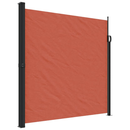 Retractable Side Awning Terracotta 200x500 cm