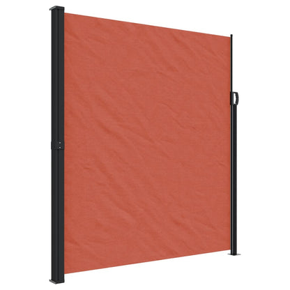 Retractable Side Awning Terracotta 220x500 cm