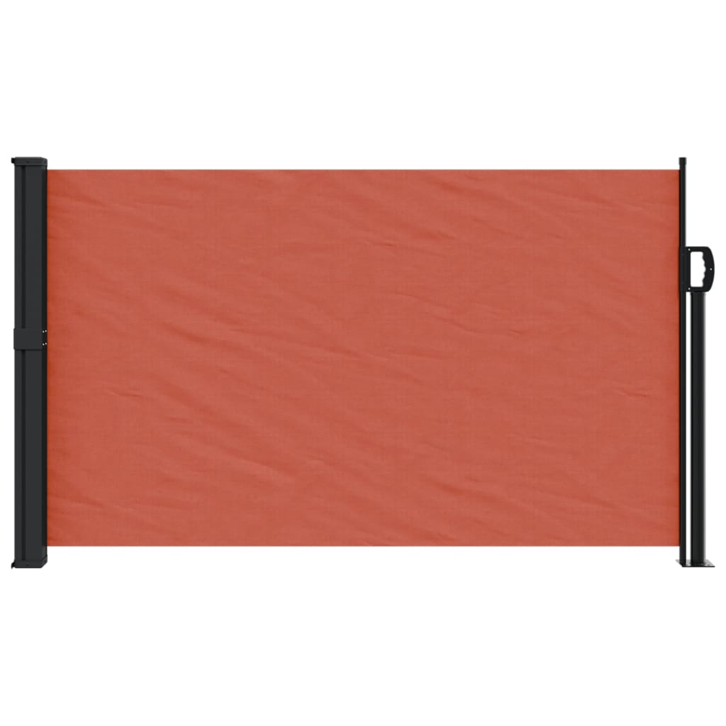 Retractable Side Awning Terracotta 120x600 cm