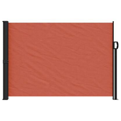 Retractable Side Awning Terracotta 140x600 cm