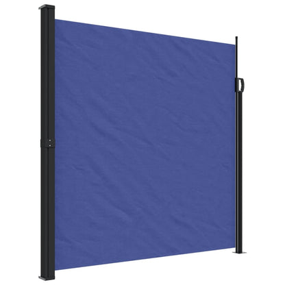 Retractable Side Awning Blue 200x600 cm