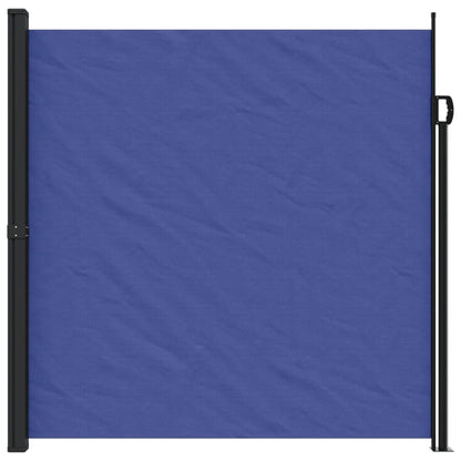 Retractable Side Awning Blue 200x600 cm