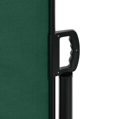 Retractable Side Awning Dark Green 100x600 cm