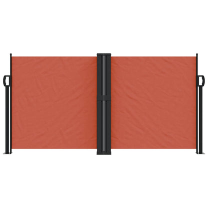 Retractable Side Awning Terracotta 120x600 cm