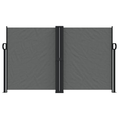 Retractable Side Awning Anthracite 140x600 cm