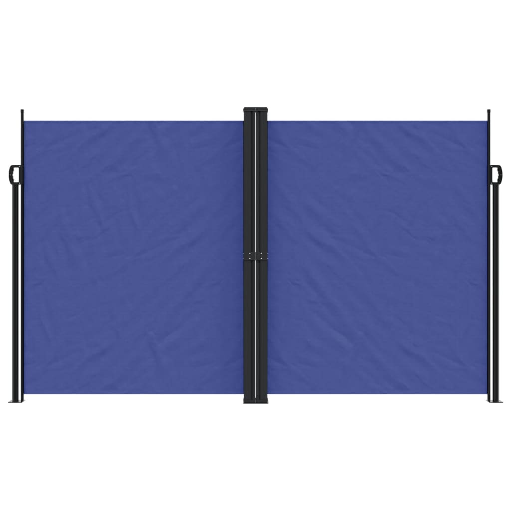 Retractable Side Awning Blue 200x600 cm