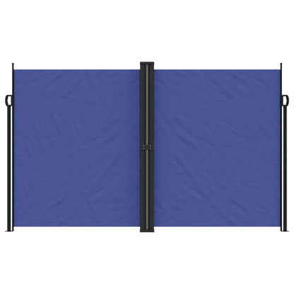 Retractable Side Awning Blue 200x600 cm