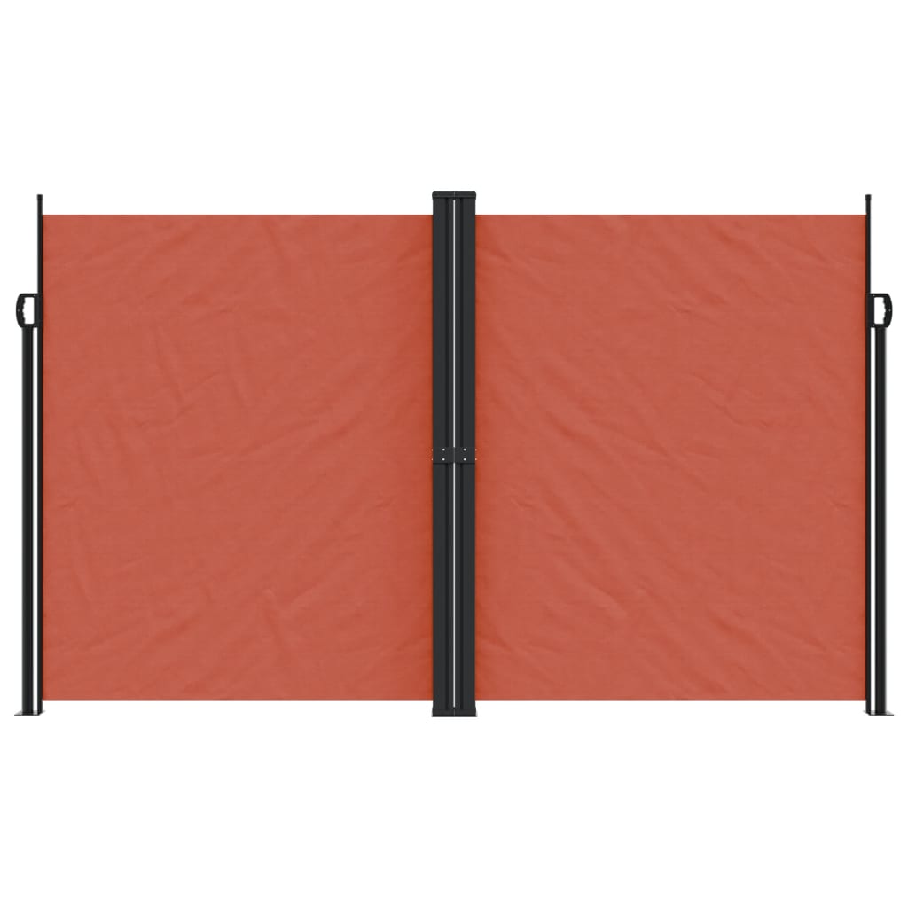 Retractable Side Awning Terracotta 200x600 cm