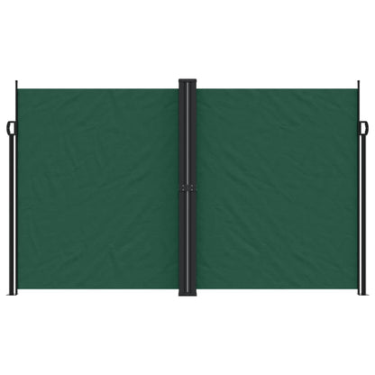 Retractable Side Awning Dark Green 200x600 cm