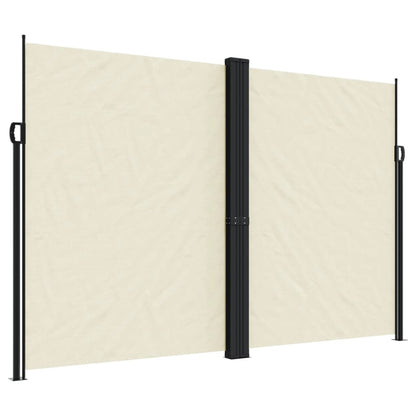 Retractable Side Awning Cream 220x600 cm