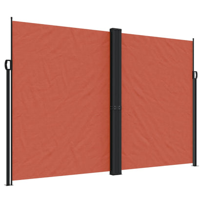 Retractable Side Awning Terracotta 220x600 cm