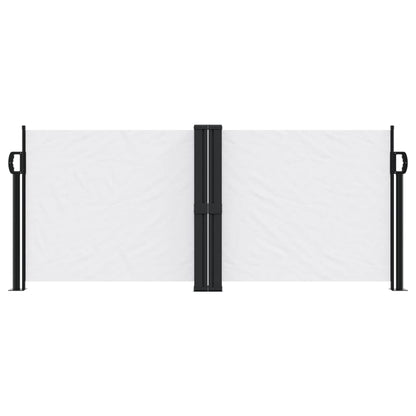 Retractable Side Awning White 100x1000 cm