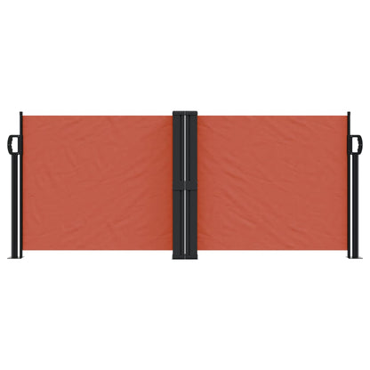 Retractable Side Awning Terracotta 100x1000 cm