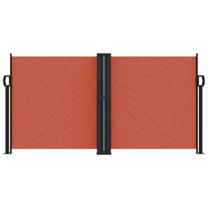 Retractable Side Awning Terracotta 120x1000 cm