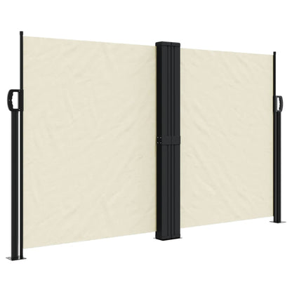 Retractable Side Awning Cream 140x1000 cm