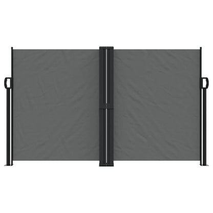 Retractable Side Awning Anthracite 140x1000 cm