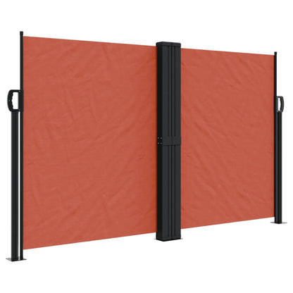 Retractable Side Awning Terracotta 140x1000 cm