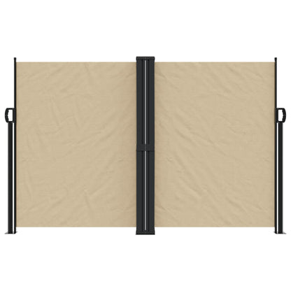 Retractable Side Awning Beige 160x1000 cm