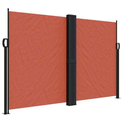 Retractable Side Awning Terracotta 160x1000 cm