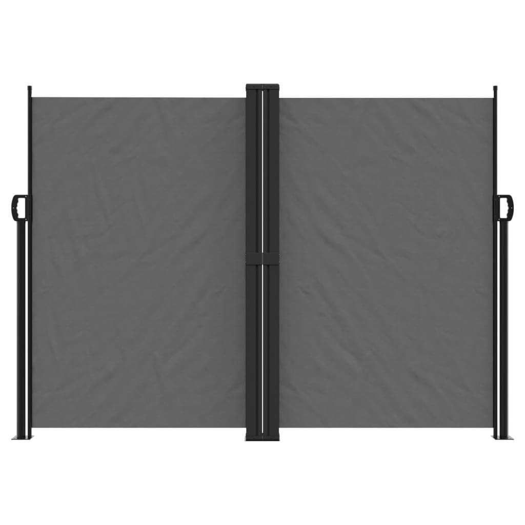 Retractable Side Awning Anthracite 180x1000 cm