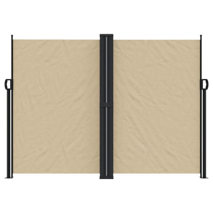 Retractable Side Awning Beige 180x1000 cm