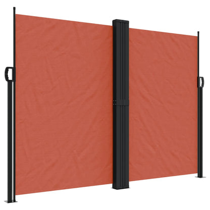 Retractable Side Awning Terracotta 180x1000 cm