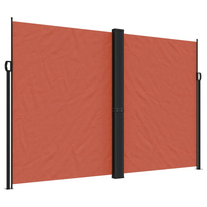 Retractable Side Awning Terracotta 220x1000 cm