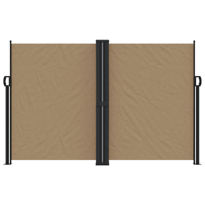 Retractable Side Awning Taupe 160x1200 cm