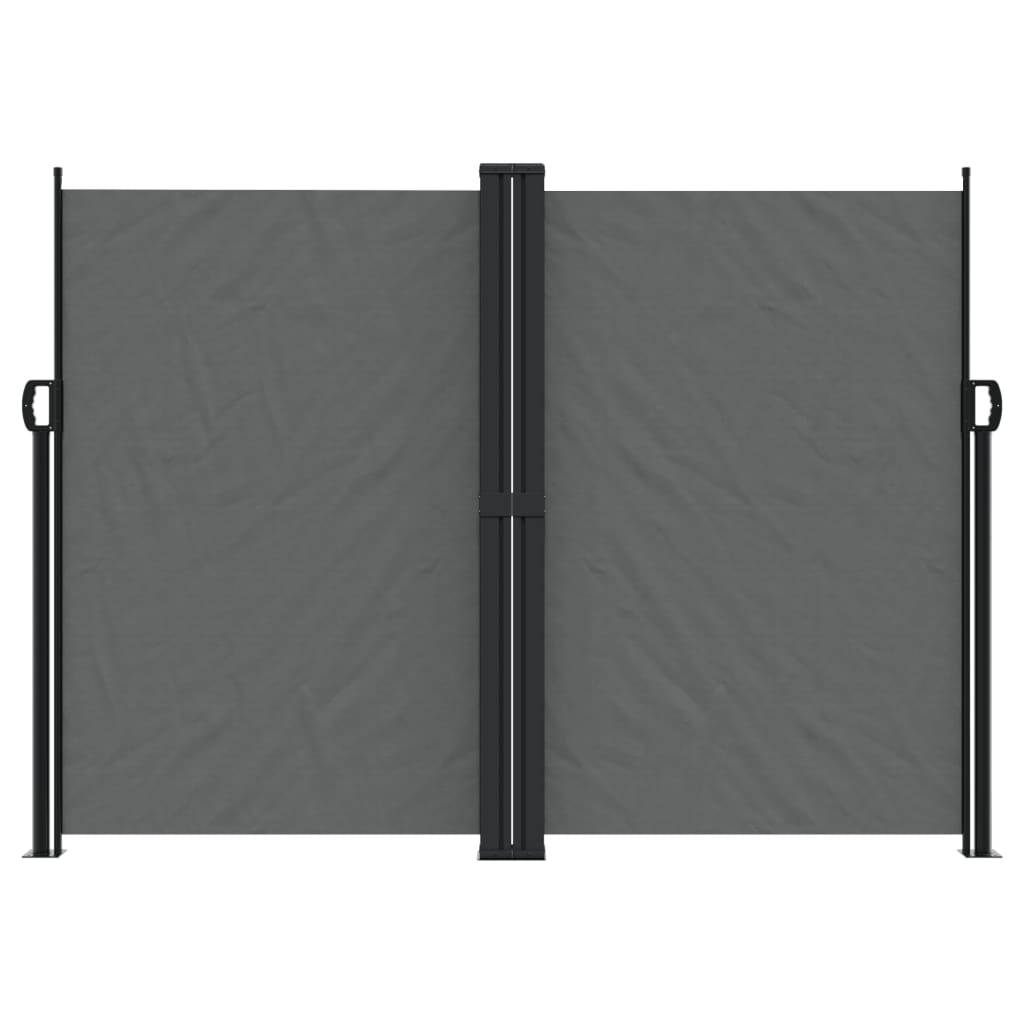 Retractable Side Awning Anthracite 180x1200 cm