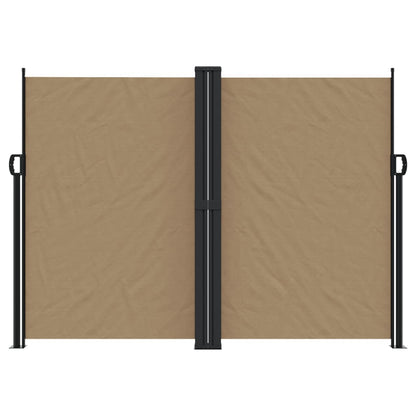 Retractable Side Awning Taupe 180x1200 cm