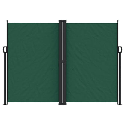 Retractable Side Awning Dark Green 180x1200 cm