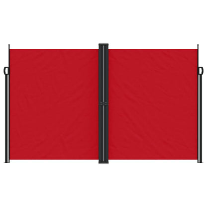 Retractable Side Awning Red 200x1200 cm