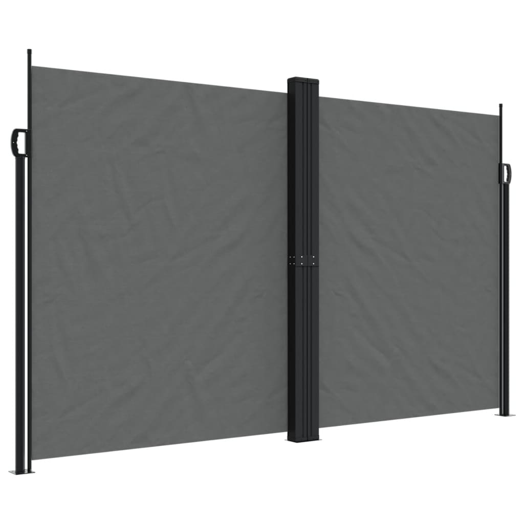 Retractable Side Awning Anthracite 200x1200 cm