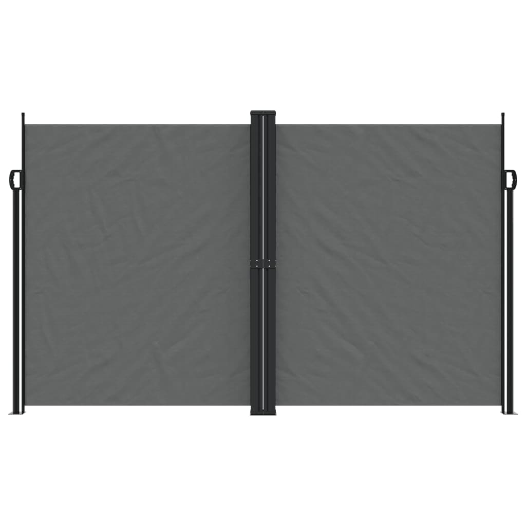 Retractable Side Awning Anthracite 200x1200 cm