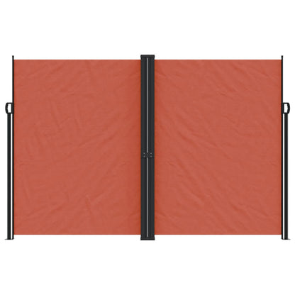 Retractable Side Awning Terracotta 220x1200 cm