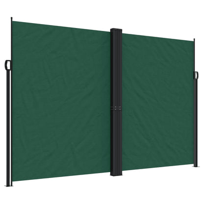 Retractable Side Awning Dark Green 220x1200 cm