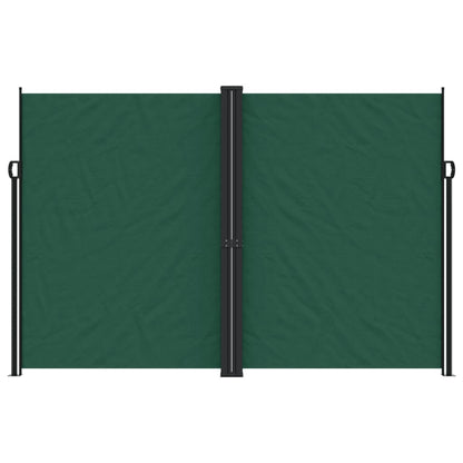 Retractable Side Awning Dark Green 220x1200 cm