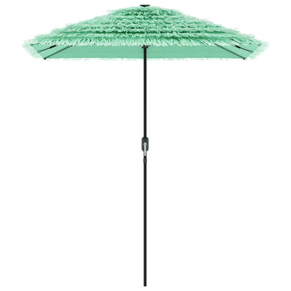 Garden Parasol with Steel Pole Green 300x200x250 cm