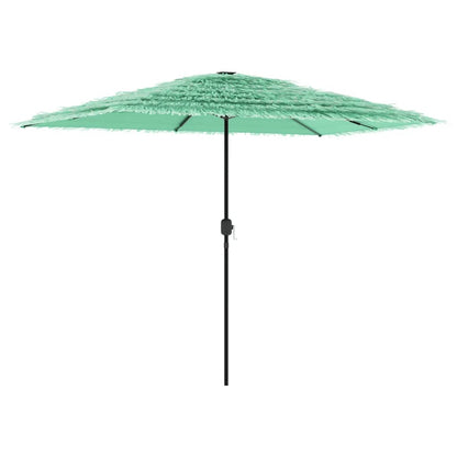 Garden Parasol with Steel Pole Green 300x200x250 cm