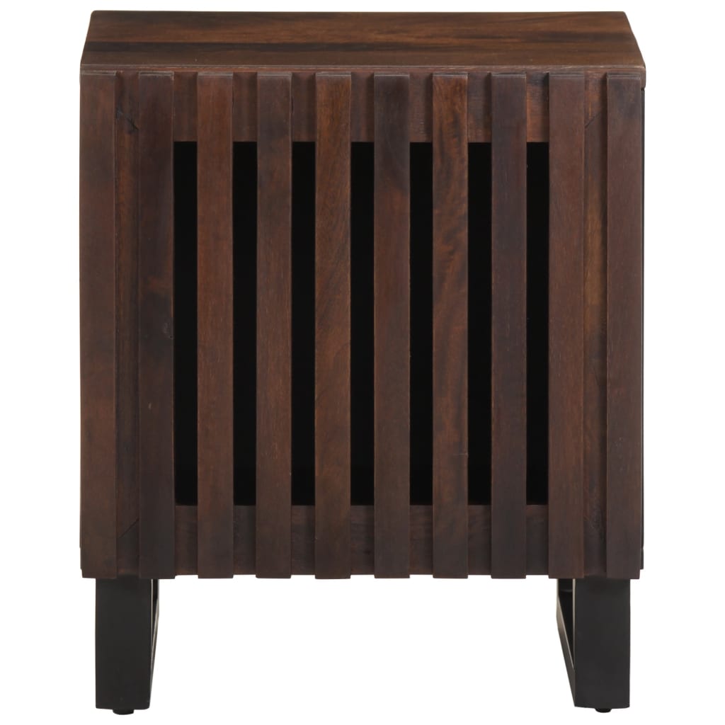 Bedside Cabinets 2 pcs 40x34x46 cm Solid Wood Mango