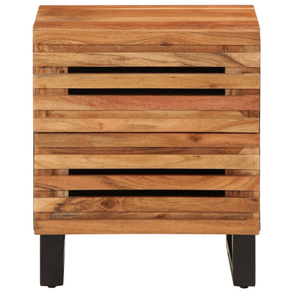 Bedside Cabinet 40x34x46 cm Solid Wood Acacia