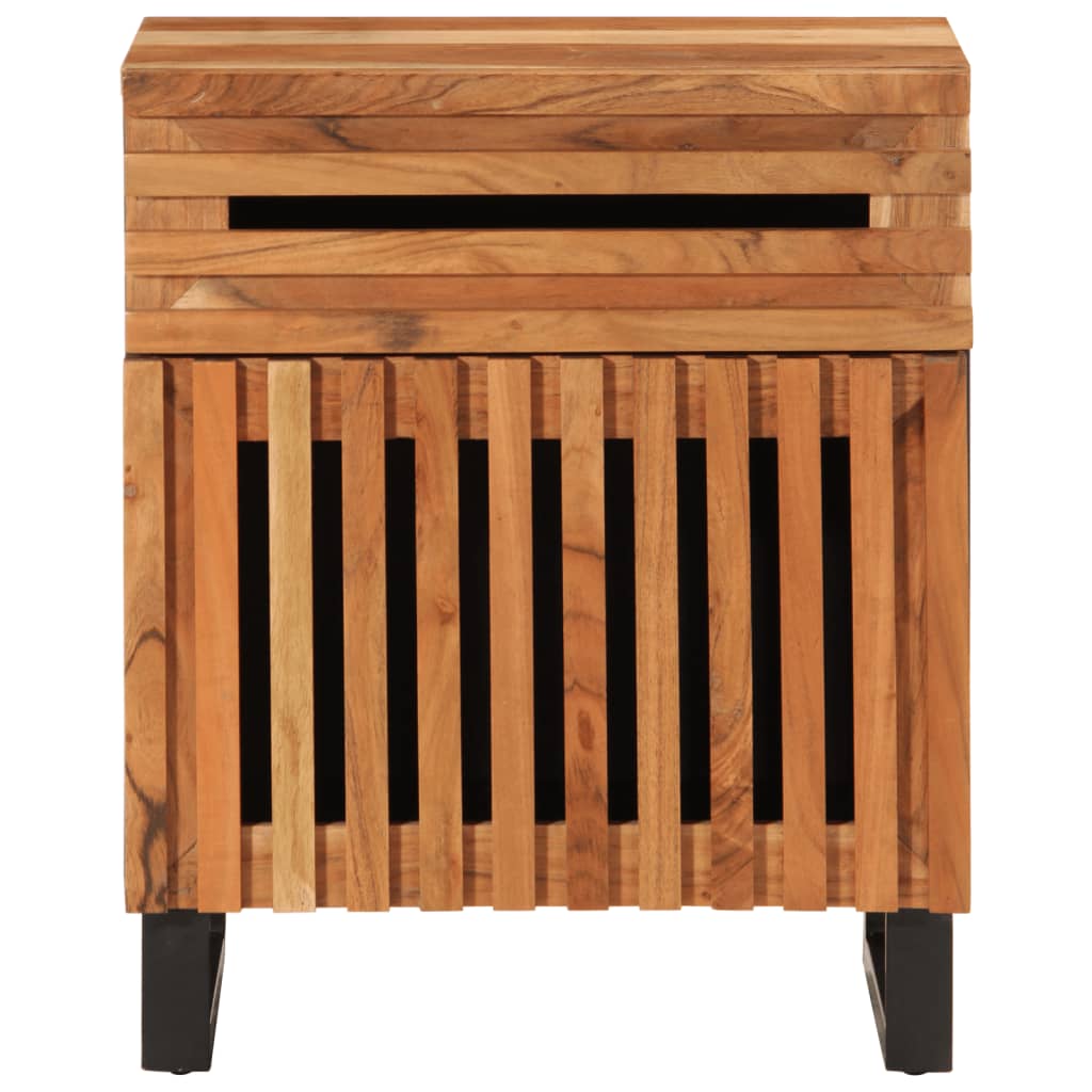 Bedside Cabinet 50x34x60 cm Solid Wood Acacia